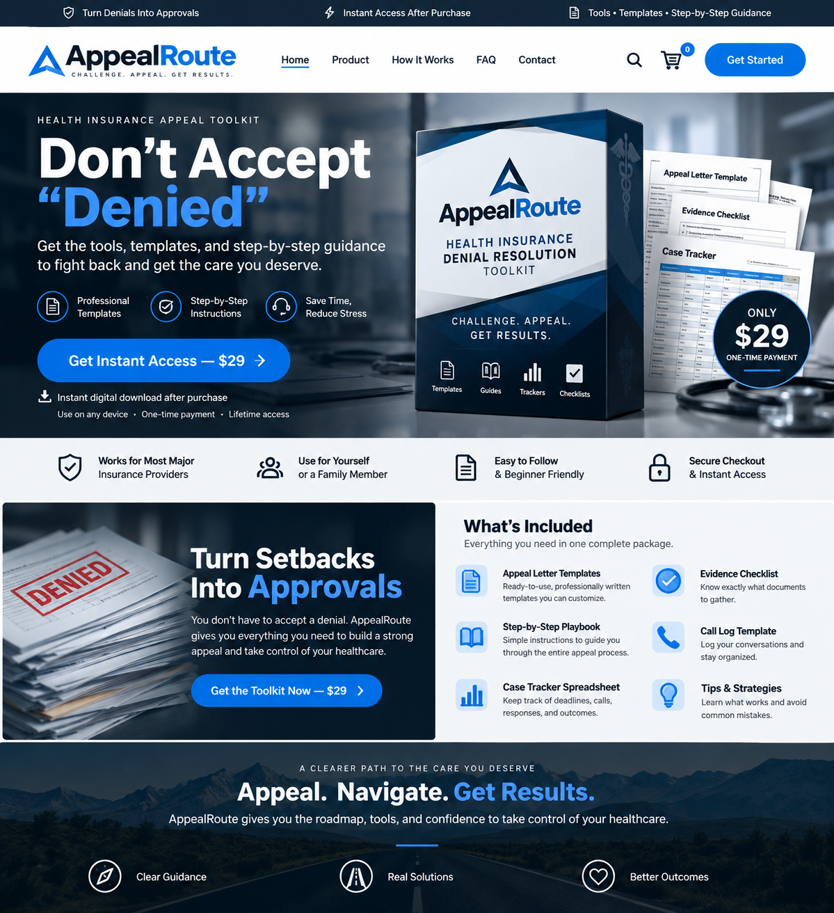 AppealRoute health insurance denial resolution toolkit